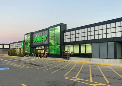 Sobeys Highland, Ontario Established best practices and processes ensure consistency in store plans through the implementation of Revit and BIM content, enhanced drawing accuracy, optimized project team collaboration, and adherence to client branded decor guidelines and standards.
